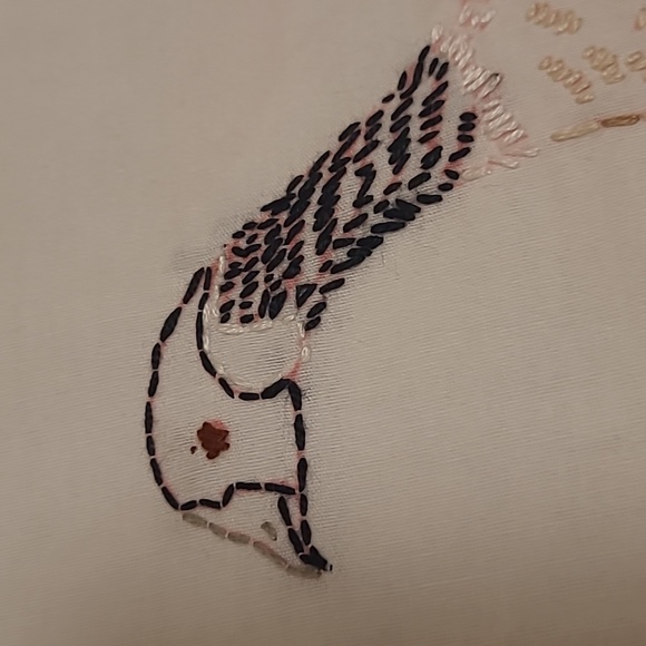 Vintage Hand Stitched Hawaii State Bird & Flower - Picture 11 of 16